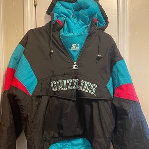 94 Starter Jacket Vancouver Grizzlies